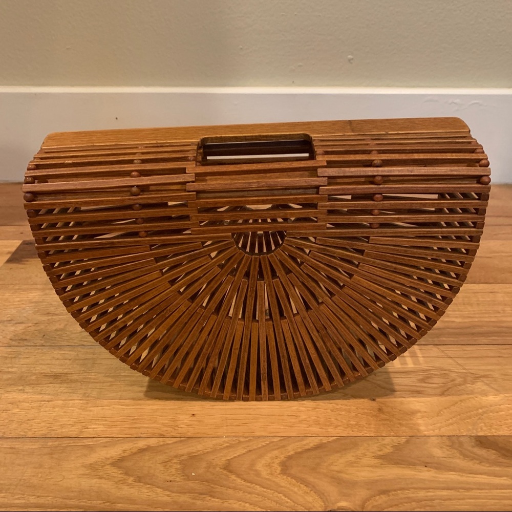 Cult Gaia Bamboo Arc Bag
